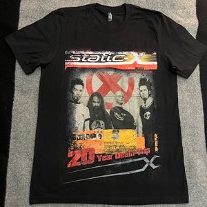 STATIC-X 2019 Wisconsin Death Trip 20th Anniversary US Tour Shirt